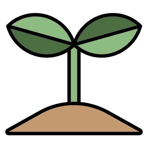 Sprout green sprout sprout garden icon