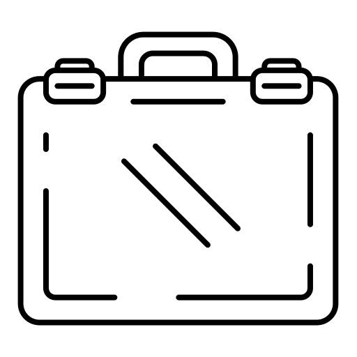 Baggage service travel airline icon