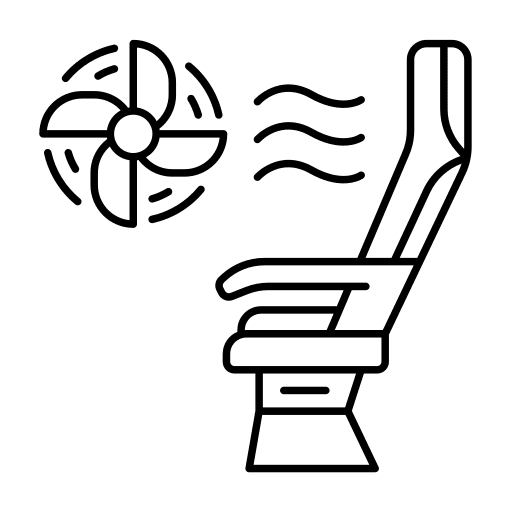 First class airline vip service icon