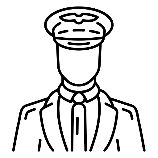 Pilot airplane flight airport aviation icon