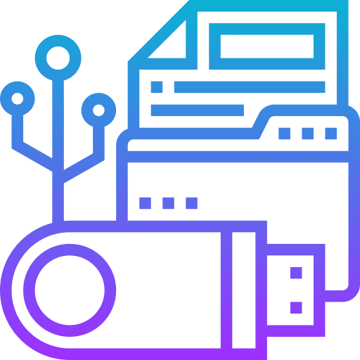Drive usb computer storage drive icon