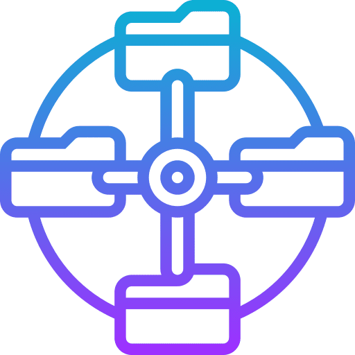 Data link communications data storage linked icon Data link communications data storage linked icon