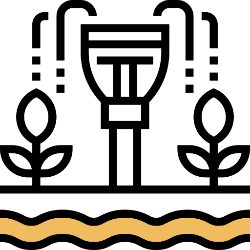 Irrigation agricultural farming irrigation icon Irrigation agricultural farming irrigation icon