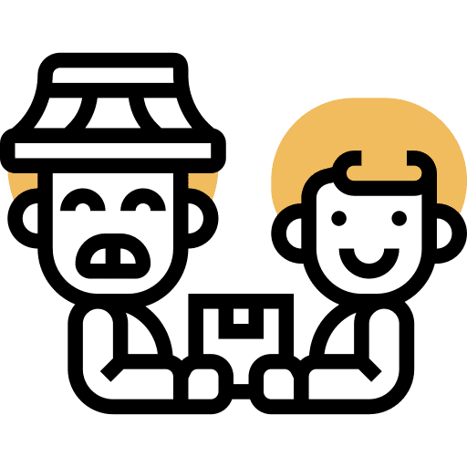Customer customer product package icon Customer customer product package icon
