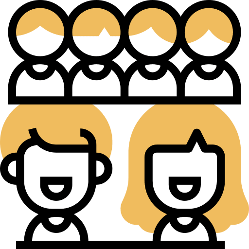 Audience user audience movie icon Audience user audience movie icon