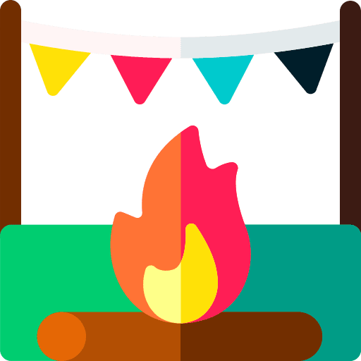 Campfire campfire holidays fire icon