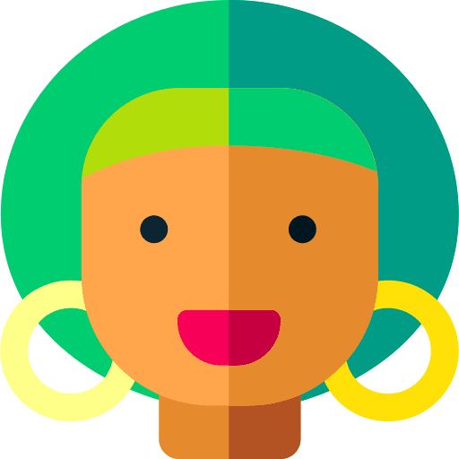 Brazilian cultures woman avatar icon Brazilian cultures woman avatar icon