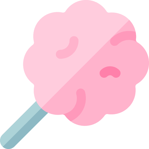 Sugar dessert sweet fairground icon Sugar dessert sweet fairground icon