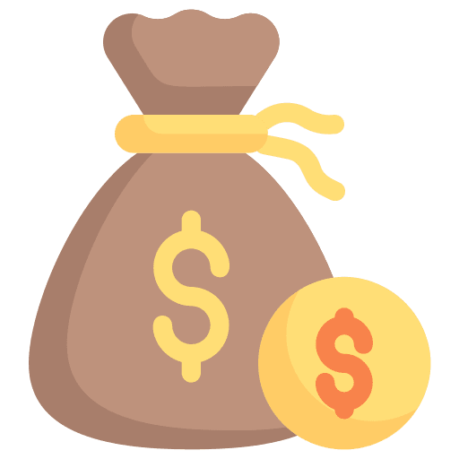 Budget business pack business and finance cost icon