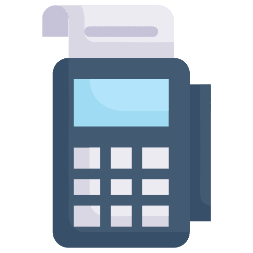 Pos terminal payment terminal point of sale electronics icon Pos terminal payment terminal point of sale electronics icon