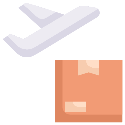 Airplane business and finance shipping and delivery airplane icon Airplane business and finance shipping and delivery airplane icon