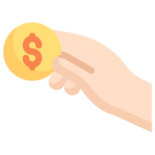 Cash money payment hand cash money icon Cash money payment hand cash money icon