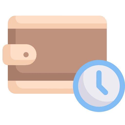 Pay wallet deposit money icon Pay wallet deposit money icon