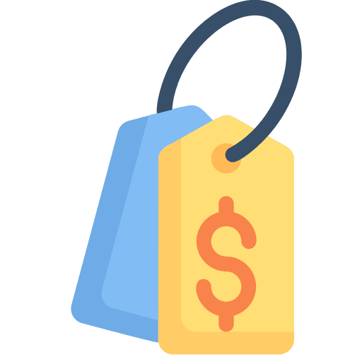 Price tag price tag percentage commerce and shopping icon Price tag price tag percentage commerce and shopping icon