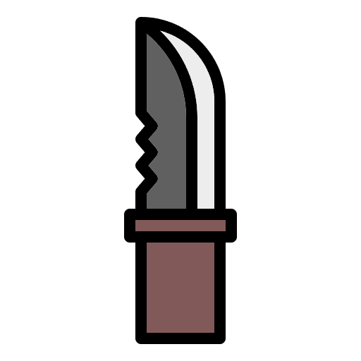 Knife adventure knife camp icon Knife adventure knife camp icon