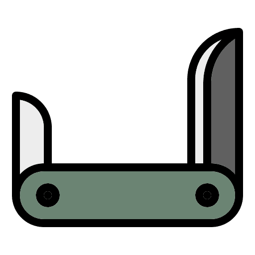 Knife travel adventure outdoor icon Knife travel adventure outdoor icon