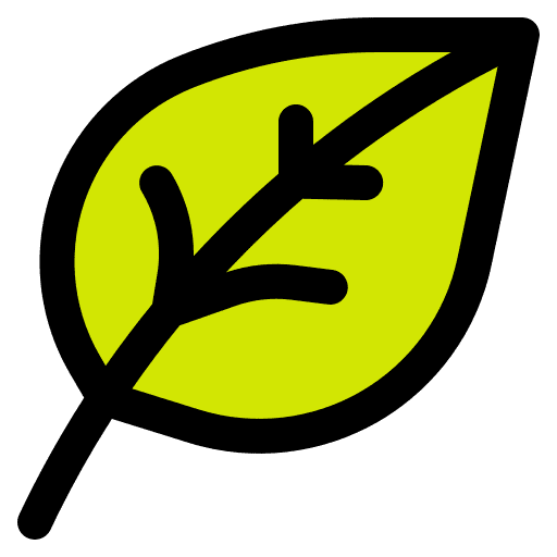 Leaf botanical plant leaf icon