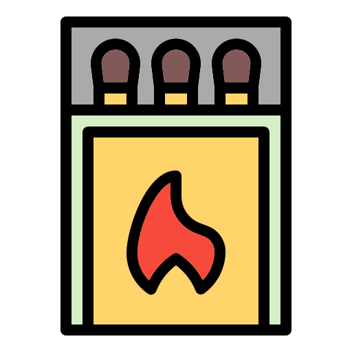 Matches vacation miscellaneous journey icon