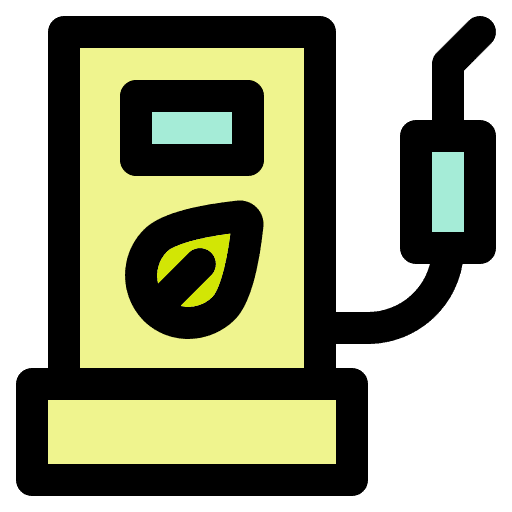 Fuel ecology and environment sustainable transportation icon Fuel ecology and environment sustainable transportation icon