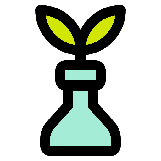 Plant lab ecology and environment nature icon