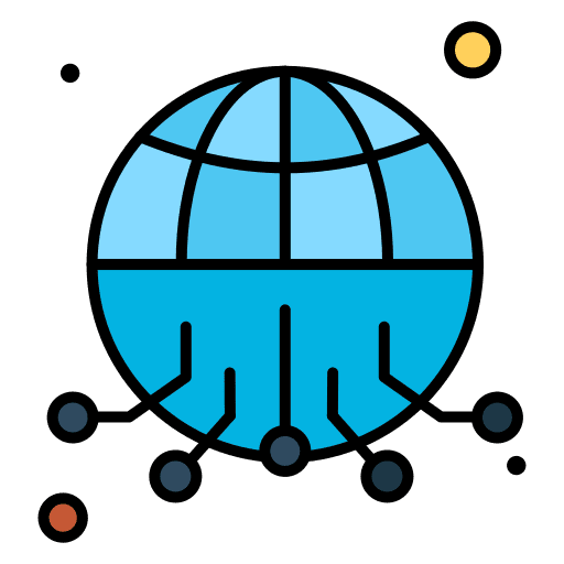 Globe planet earth connection electronics icon Globe planet earth connection electronics icon