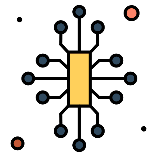 Circuit board technological microchip circuit board icon Circuit board technological microchip circuit board icon