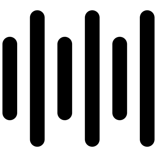 Sound music wave waves levels icon