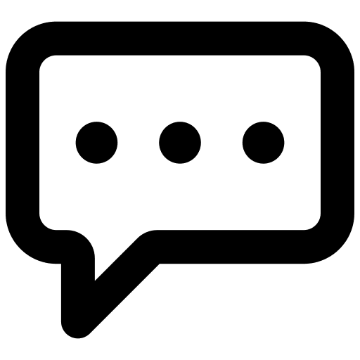 Chat speech bubble speech multimedia icon