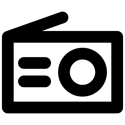 Radio transistor ui radios icon
