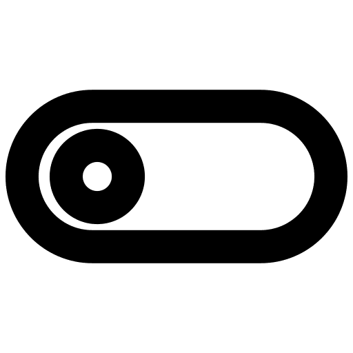 Switch switch on interface toggle button icon