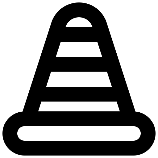 Cone obra signaling ui icon