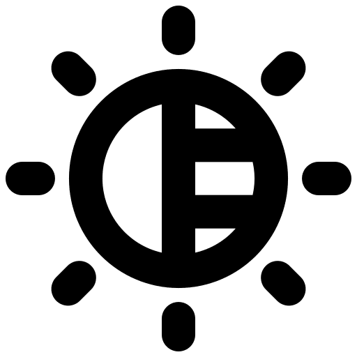Contrast contrast edit tools edit icon
