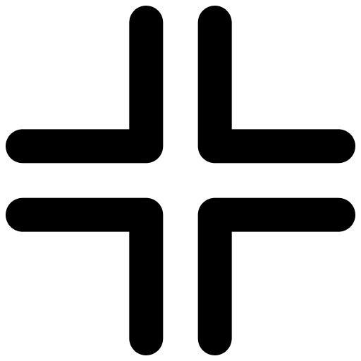 Maximize arrow sign button icon