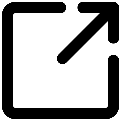 Maximize expand direction sign icon
