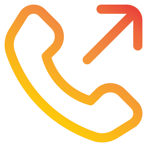 Outgoing call phone call communications phone receiver icon Outgoing call phone call communications phone receiver icon
