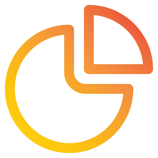 Pie chart pie chart marketing stats icon Pie chart pie chart marketing stats icon