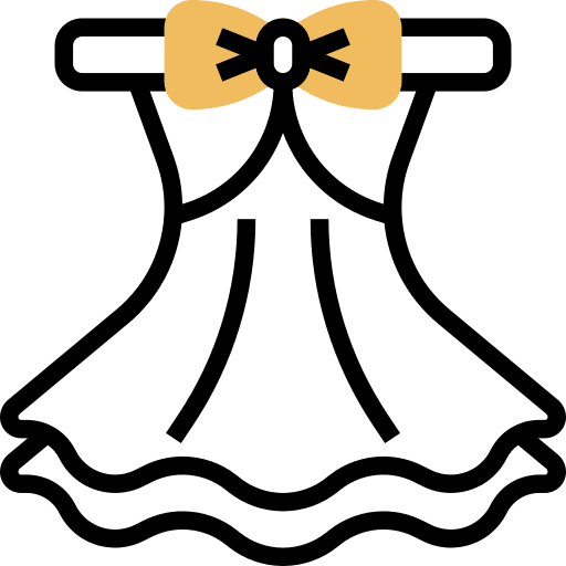 Dress clothes dress skirt icon Dress clothes dress skirt icon