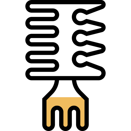Comb hair salon hairdressing salon icon Comb hair salon hairdressing salon icon
