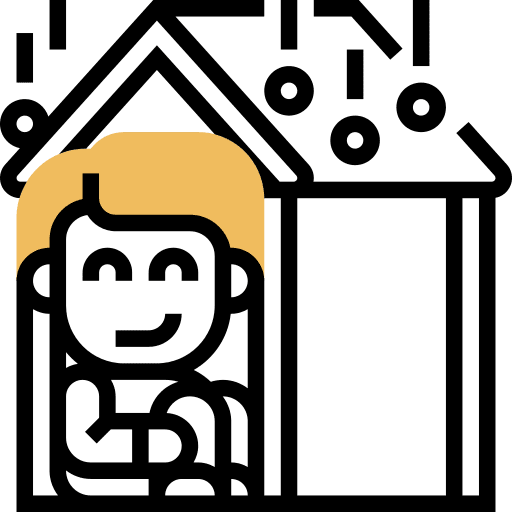 Tent tent sleep outdoor icon
