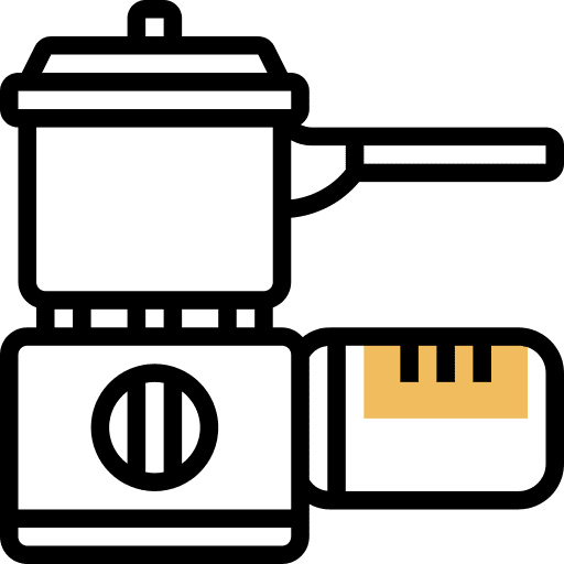 Stove food and restaurant cooking camping gas icon Stove food and restaurant cooking camping gas icon