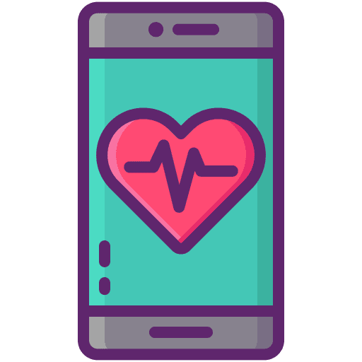 Device device ecg screen icon