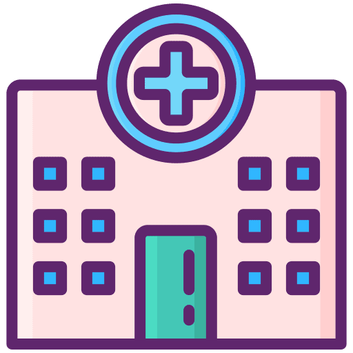 Medical building hospitals health clinic clinic icon