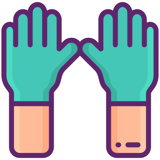 Glove lab surgery healthcare and medical icon Glove lab surgery healthcare and medical icon