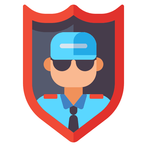 Guard professions and jobs guard emblem icon