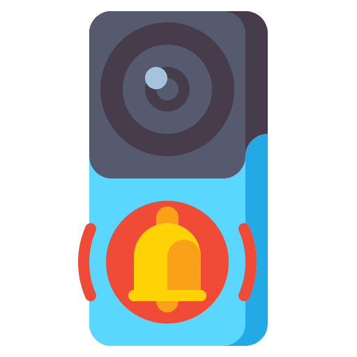 Cameras camera voice video doorbell icon