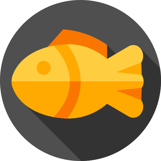 Fish meat animals dolly fish icon