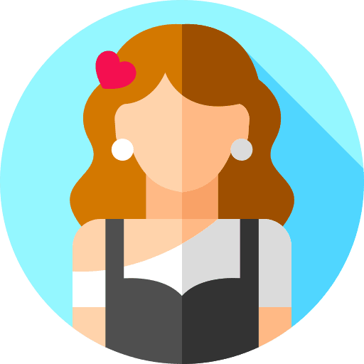 Singer beauty profession avatar icon