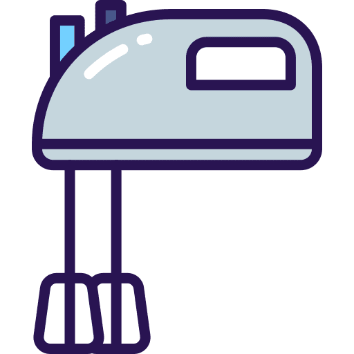 Mixer food and restaurant electronics kitchen utensil icon Mixer food and restaurant electronics kitchen utensil icon