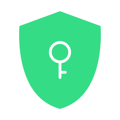 Passkey padlock pin code login icon