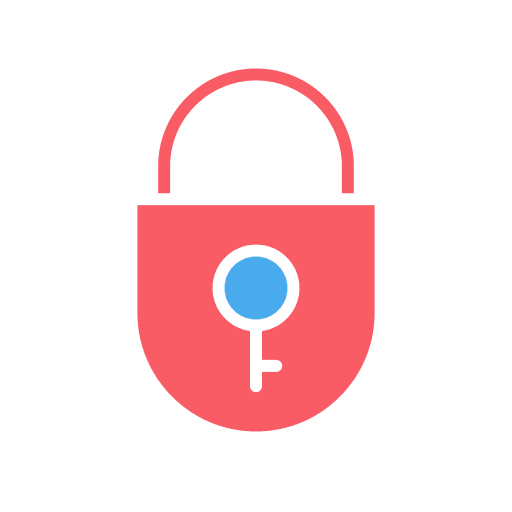 Padlock blocked security secure icon Padlock blocked security secure icon